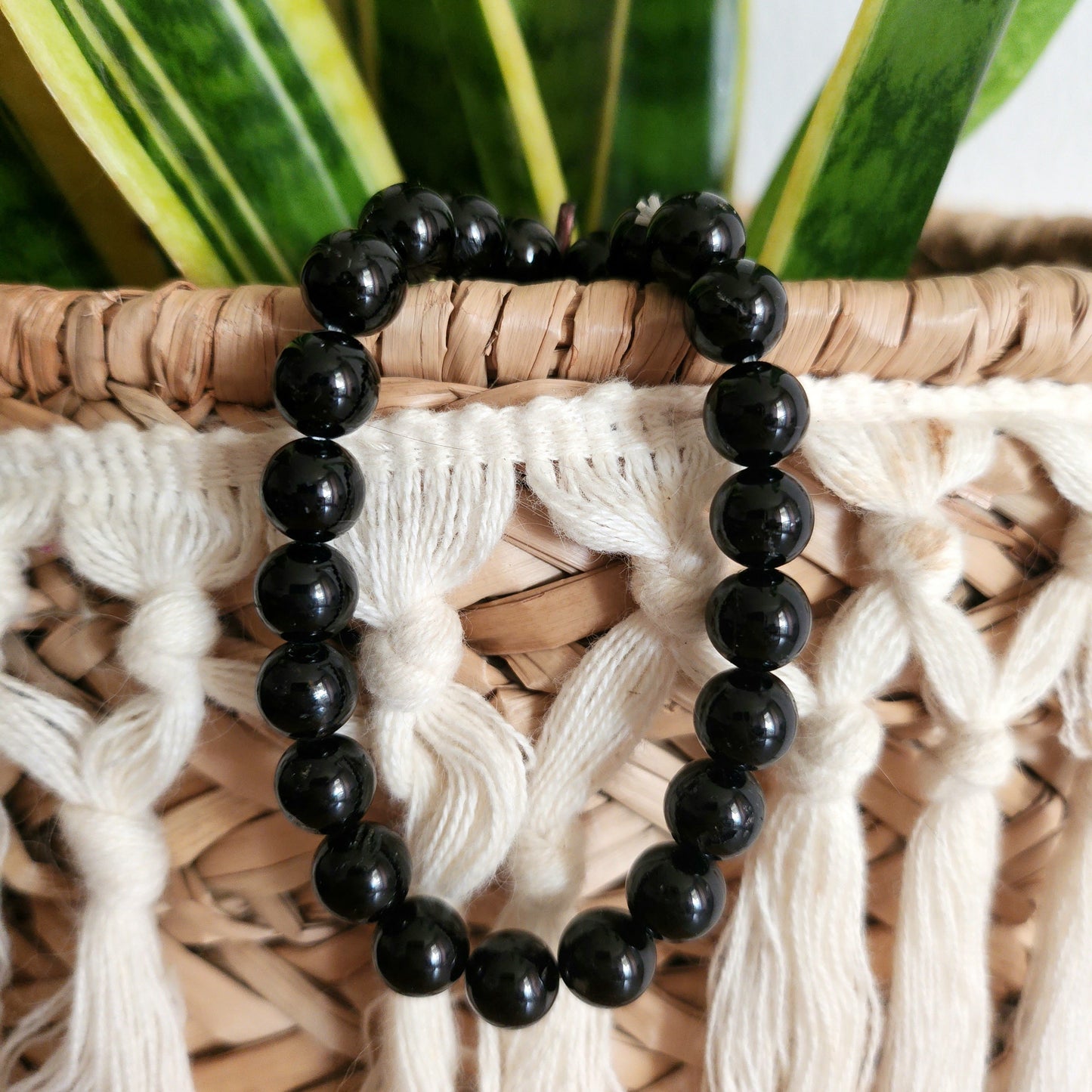 Bracelet Perles Tourmaline