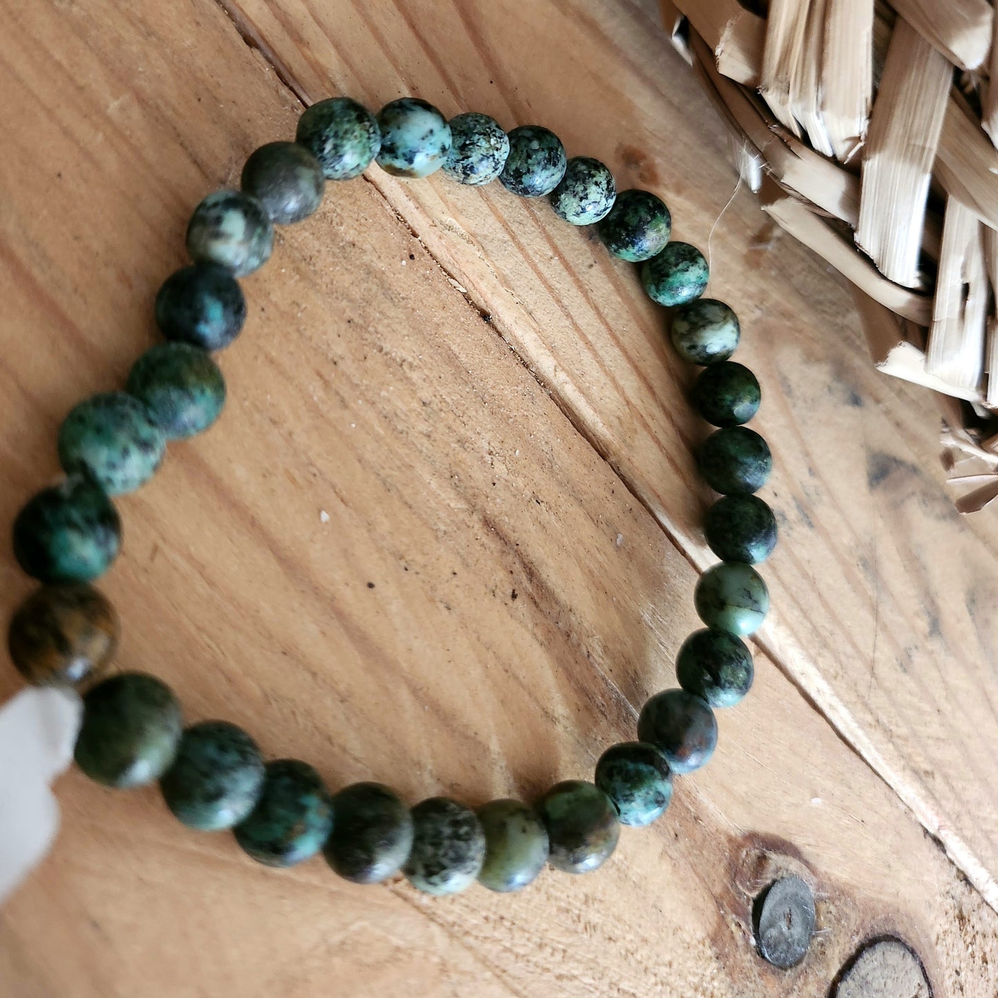 Bracelet Perles Turquoise Afrique