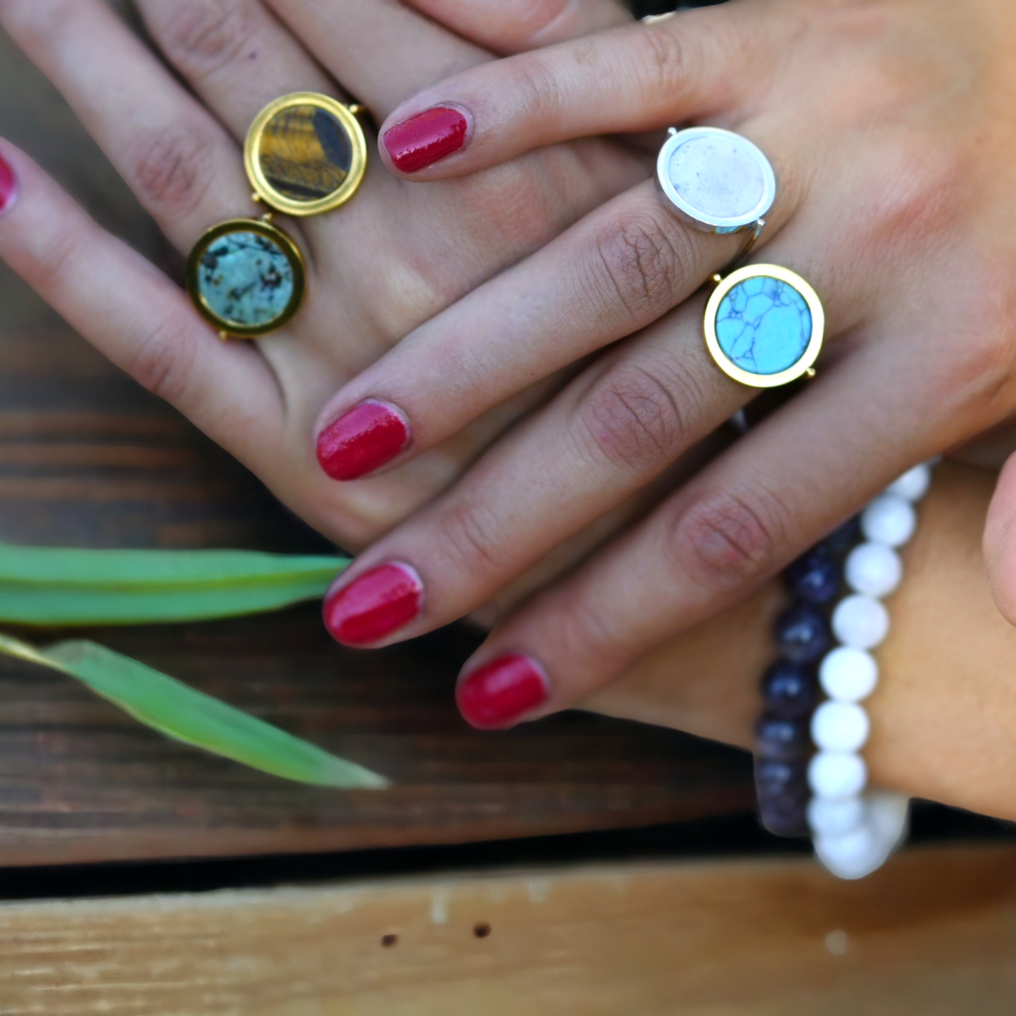 Bague Médaille ❖ Turquoise