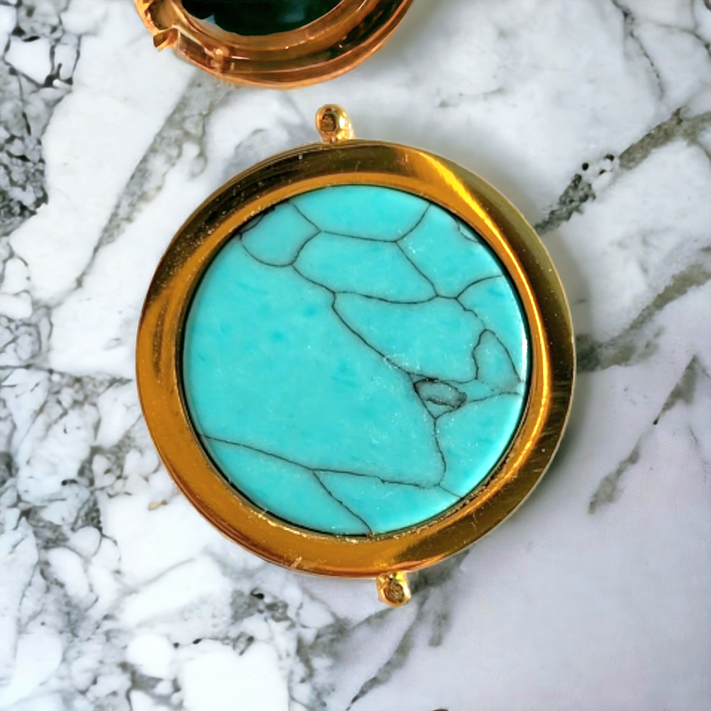 Bague Médaille ❖ Turquoise