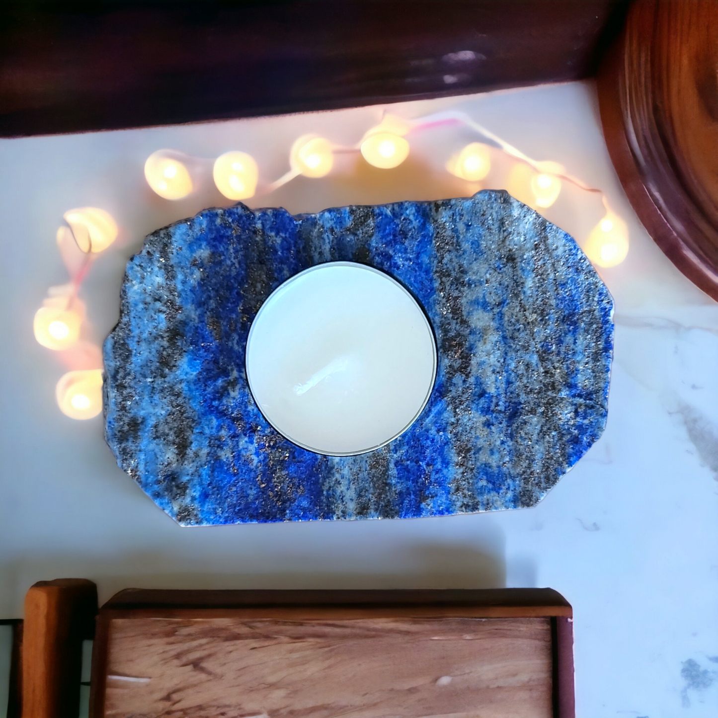 Bougie Méditation Lapis Lazuli