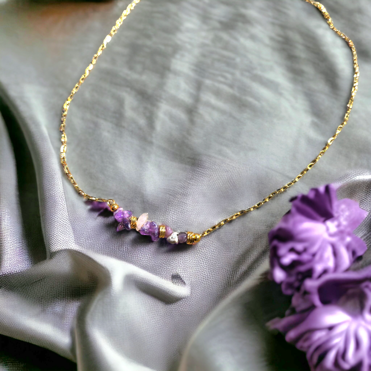 Collier Améthyste
