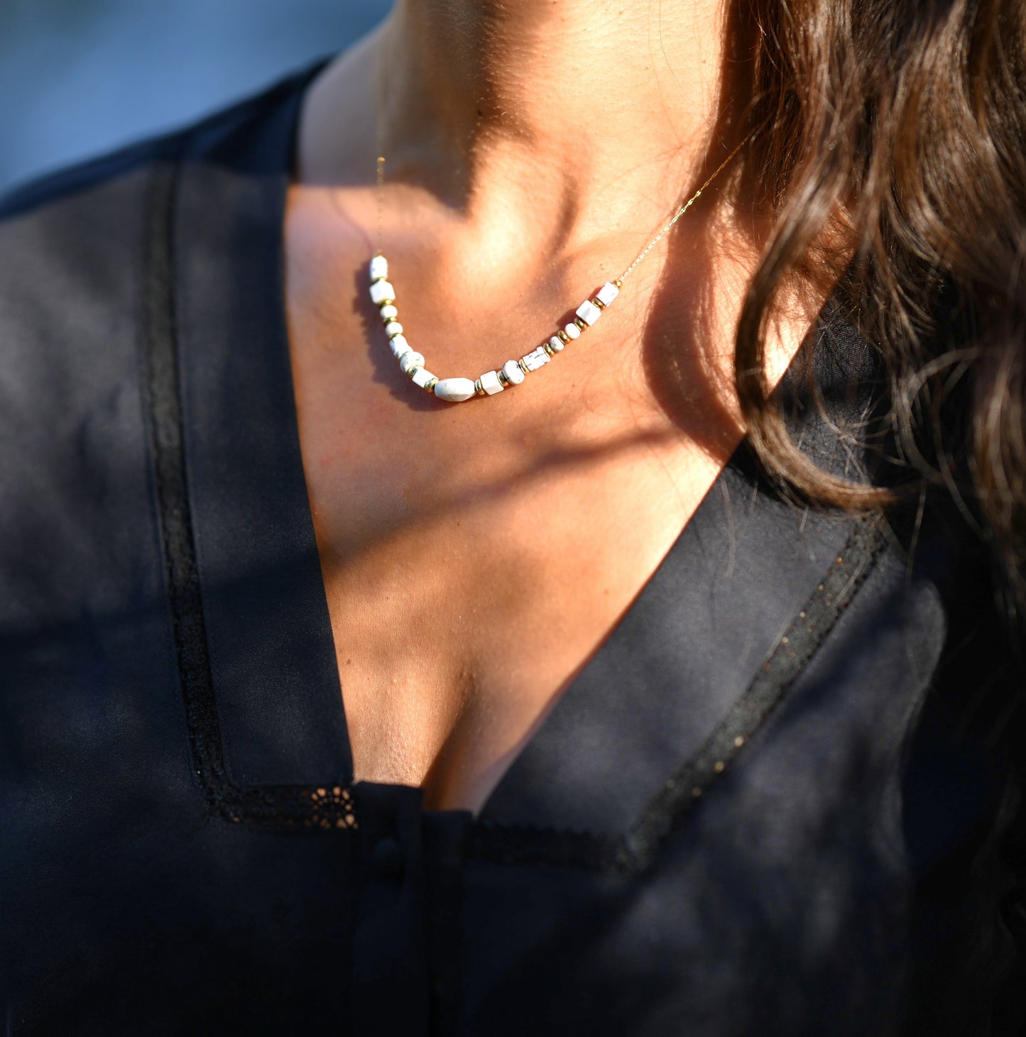 Collier Howlite