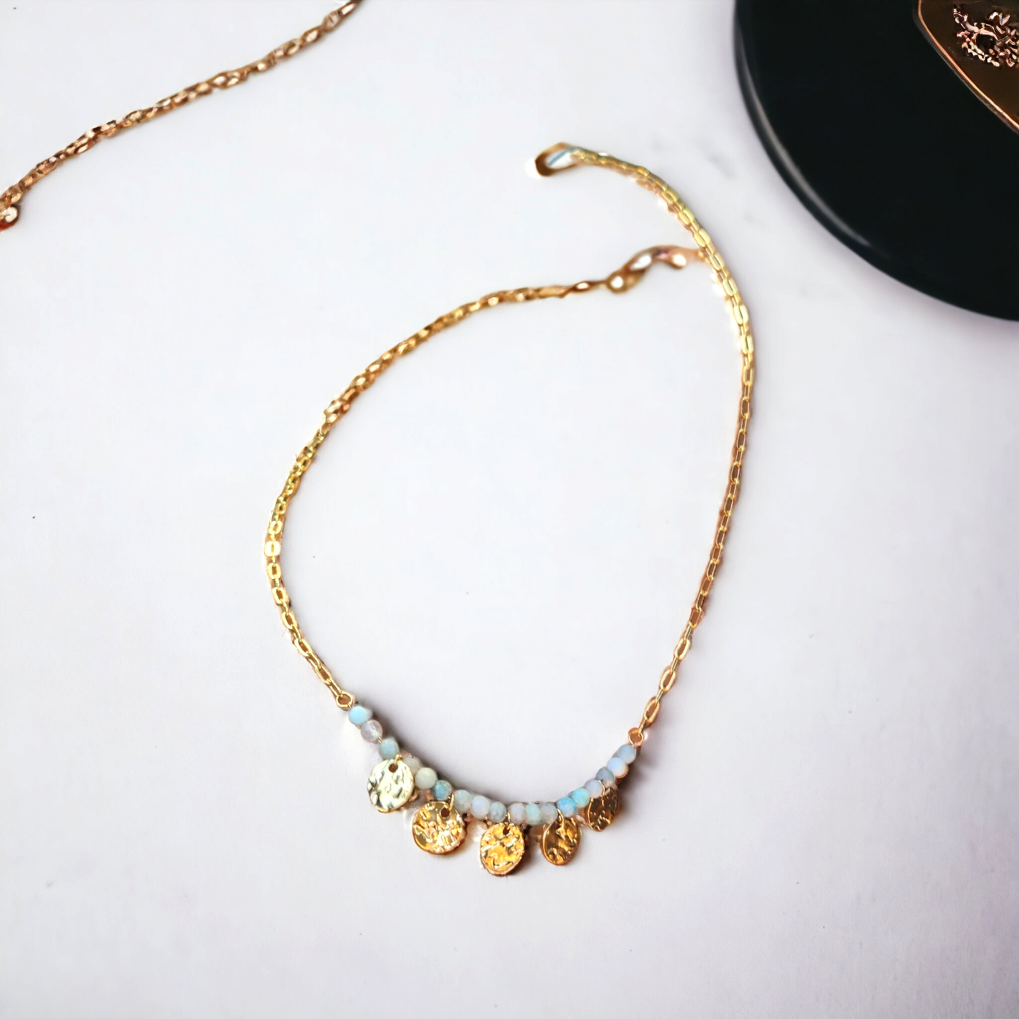 Collier Soleil turquoise