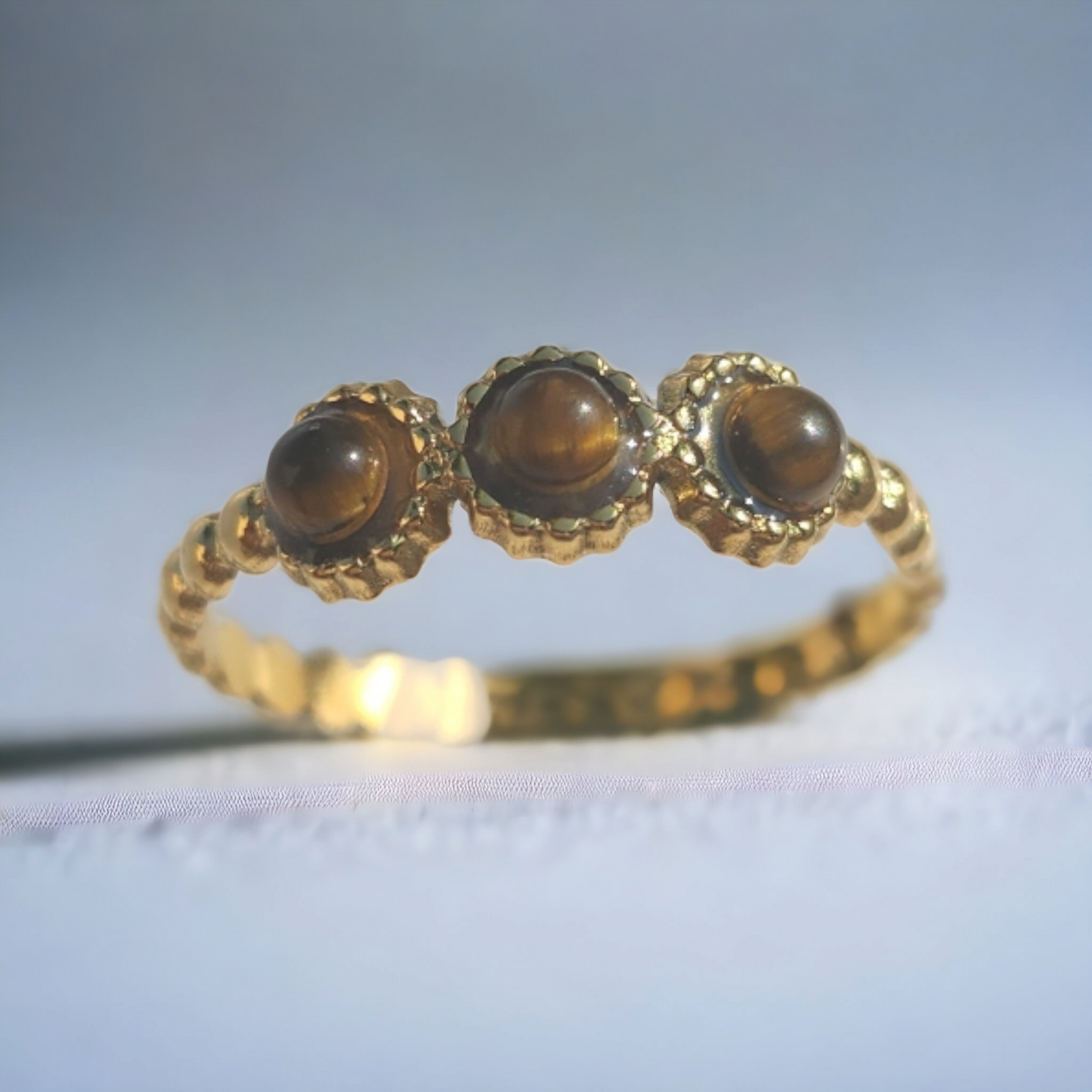 Bague Vénus ❖ Œil du Tigre