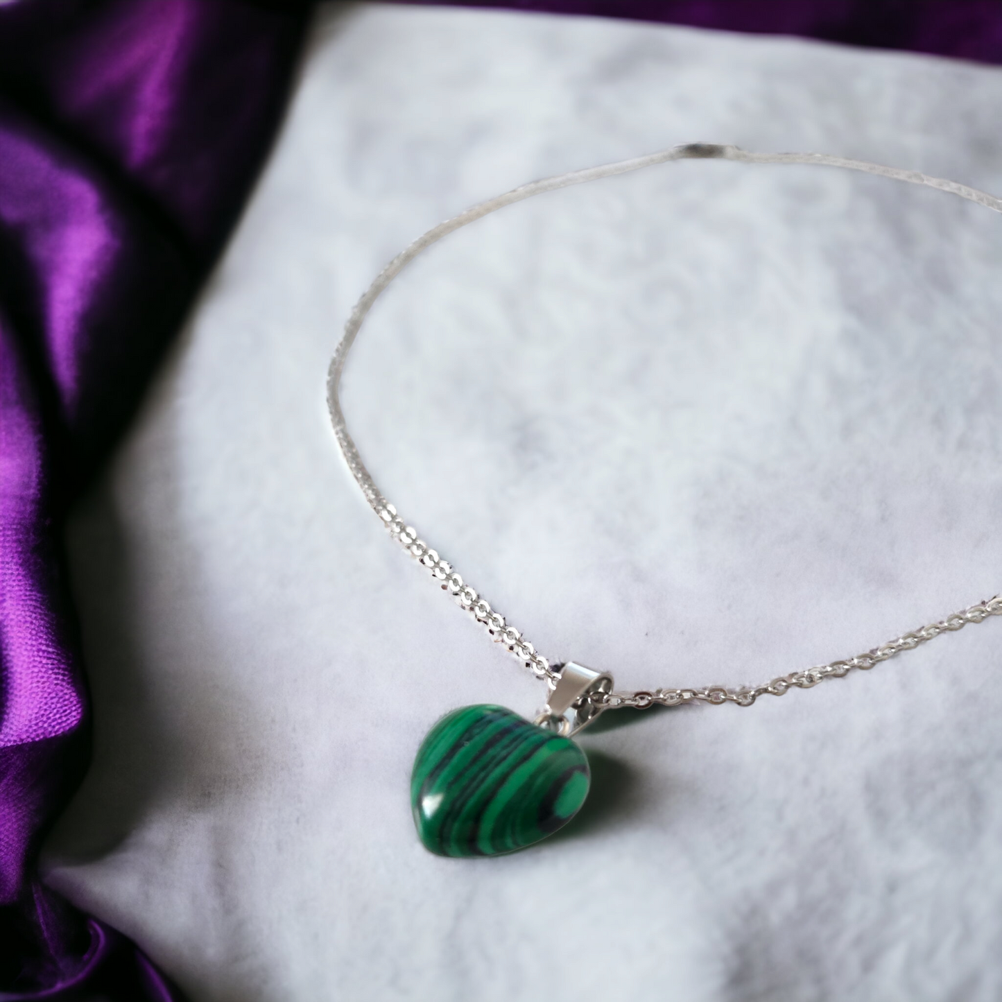 Collier Argent Cœur