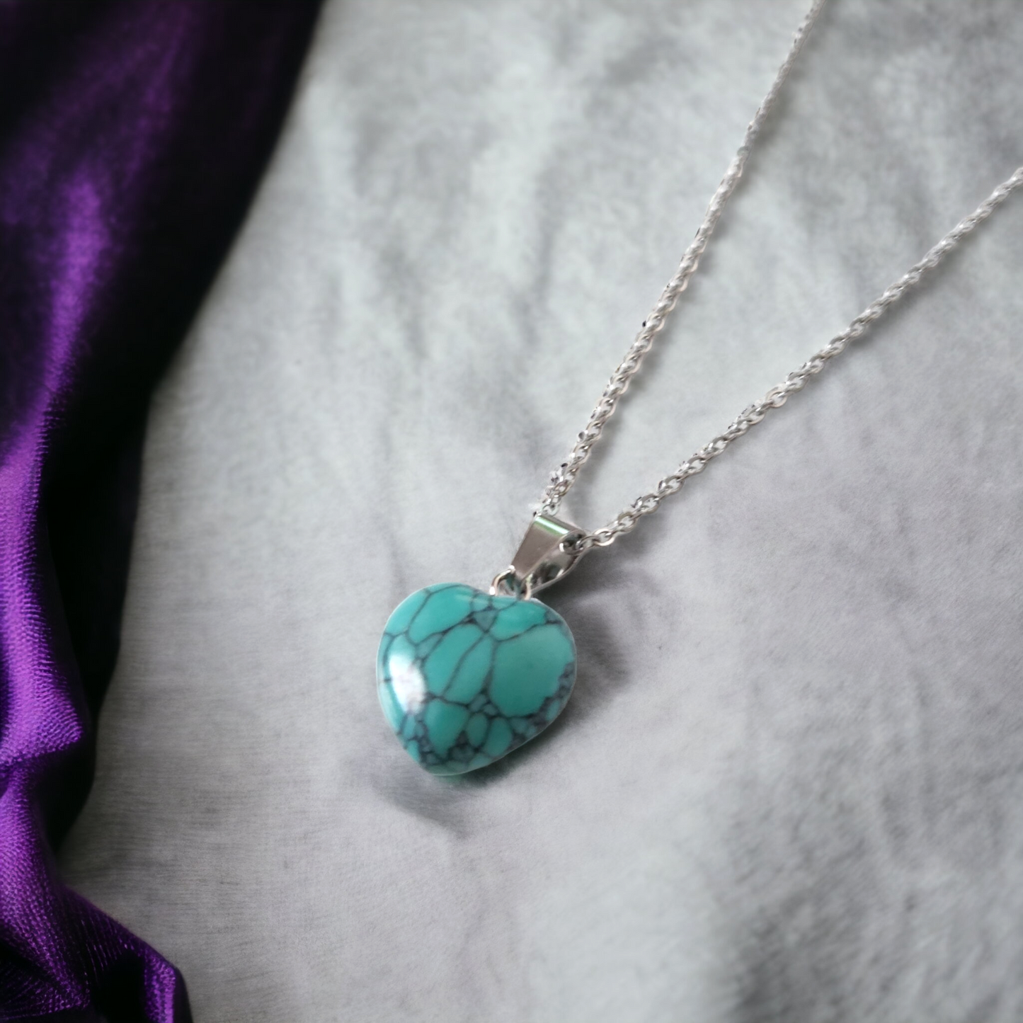 Collier Argent Cœur