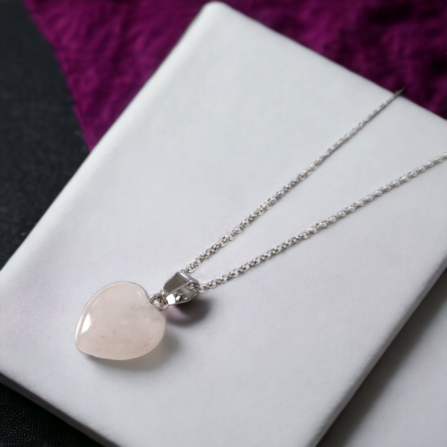 Collier Argent Cœur