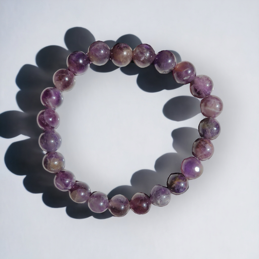 Bracelet Perles Améthyste