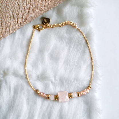 Bracelet Quartz Rose