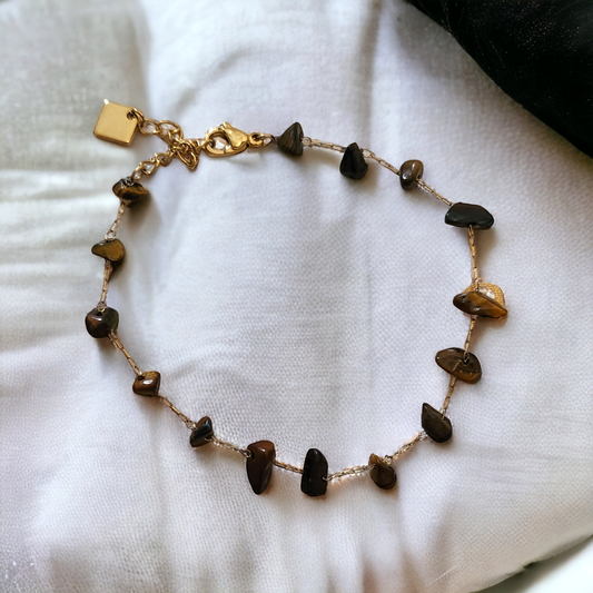 Bracelet Terre Précieuse ❖ Oeil du Tigre