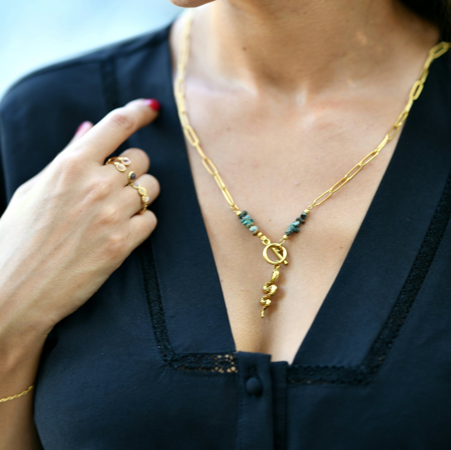 Collier Serpent