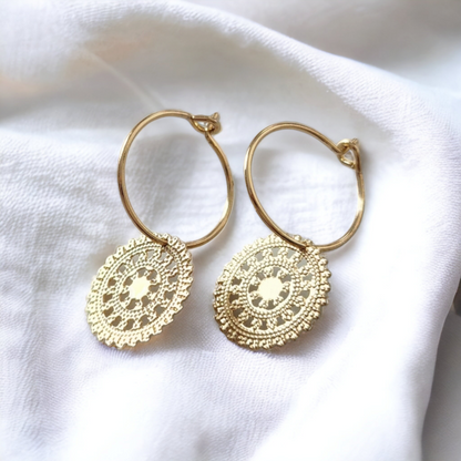 Boucles d'Oreilles Iris