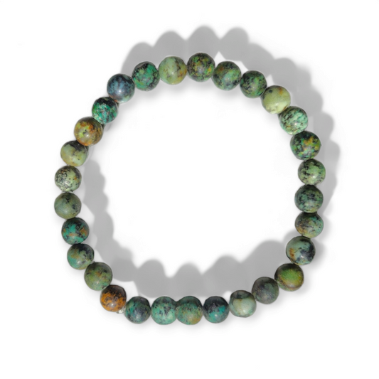 Bracelet Perles Turquoise Afrique