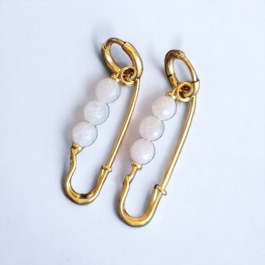 Boucles d'oreilles Quartz