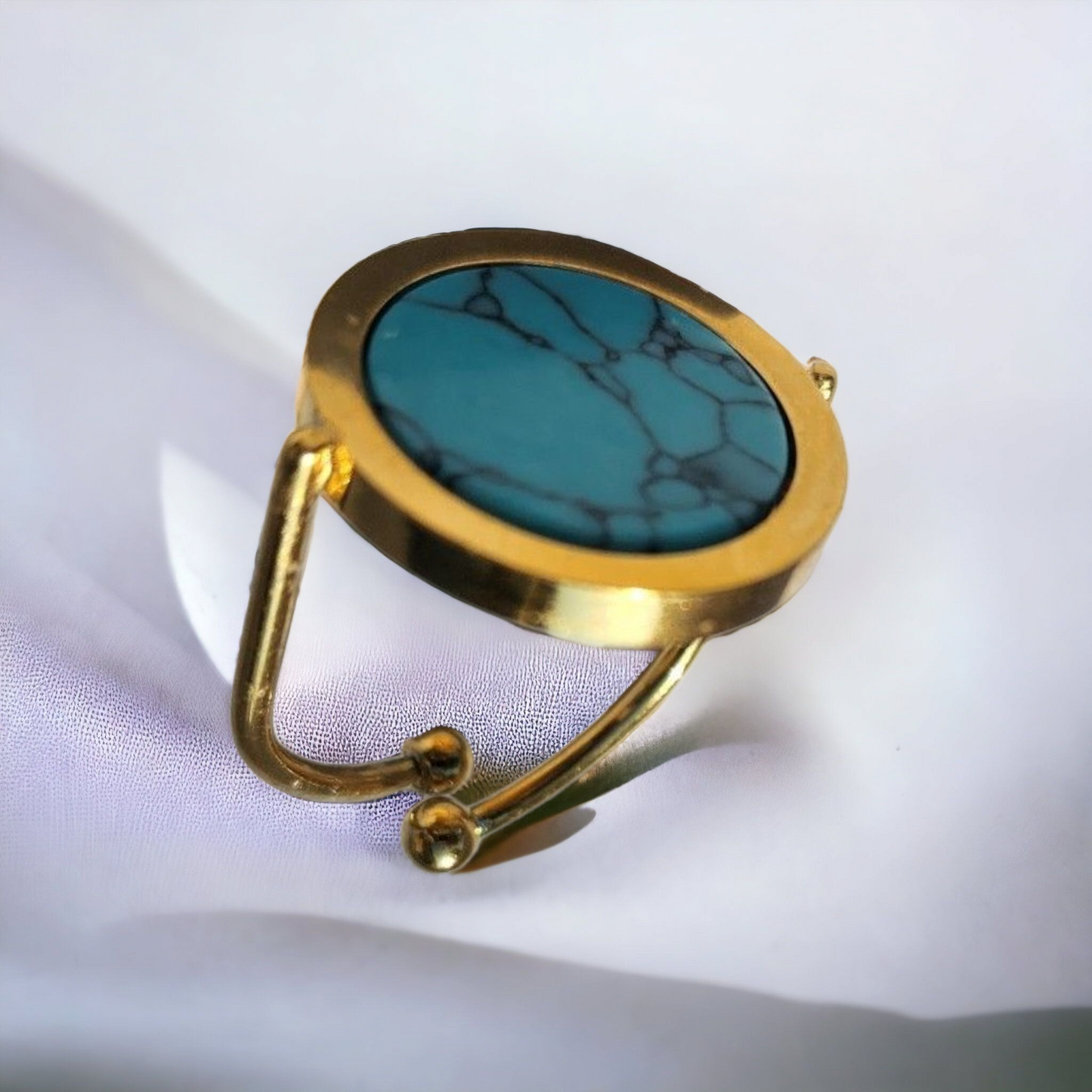 Bague Médaille ❖ Turquoise